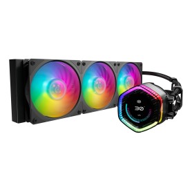 COOLER DISSIPATORE A LIQUIDO 3 VENTOLE MOBIUS 120 ARGB SCHERMO LCDPERSONALIZZABILE DA 2.1 POLLICI (MLY-D36M-A24PZ-R1)