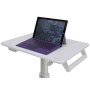 Ergotron StyleView S-Tablet Cart, SV10 Alluminio, Bianco Carrello multimediale (SV10-1800-0)