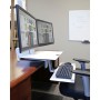 Ergotron WorkFit-S Bianco PC Supporto multimediale (33-349-211)