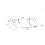 PIANTANA H180 800 X 600 125KG BLACK (MB2579)