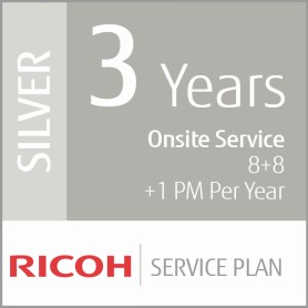 Ricoh Piano di Servizio Argento a 3 anni (Produzione Low-Vol) (U3-SILV-LVP)