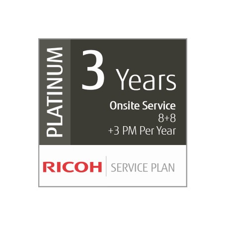 Ricoh Piano di Servizio Platino a 3 anni (Produzione Mid-Vol) (U3-PLAT-MVP)