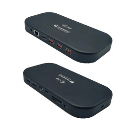 i-tec Thunderbolt 3/USB-C Dual 4K Docking Station + USB-C to DisplayPort Cable (1,5 m) + Power Delivery 60W (TB3HDMIDOCKPDIT)