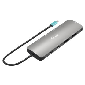 i-tec Metal USB-C Nano 2x Display Docking Station with PD 100 W + Charger 112W (C31NANOHDM2D112W)