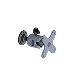 Gamber-Johnson 7160-1390-01 supporto per personal communication Telefono cellulare/smartphone Grigio