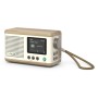Pure DAB+ Radio Classic Mini Portatile Digitale Crema, Legno (253799)
