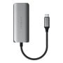 Satechi ST-H3C25EM hub di interfaccia USB tipo-C 10000 Mbit/s Grigio