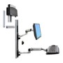 Ergotron LX Series LX Wall Mount System 68,6 cm (27") Nero, Argento (45-253-026)