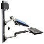 Ergotron LX Series LX Wall Mount System 68,6 cm (27") Nero, Argento (45-253-026)