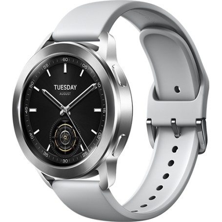 Xiaomi Watch S3 3,63 cm (1.43") AMOLED 47 mm Digitale 466 x 466 Pixel Touch screen Argento GPS (satellitare) (BHR7873GL)