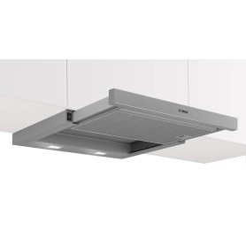 Bosch Serie 2 DFM064W55 cappa aspirante Semintegrato (semincassato) Metallico, Argento C 394 m³/h
