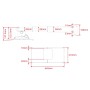 Multibrackets 9833 supporto per proiettore Parete Bianco (MB9833)