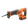 Black & Decker BDCR18-QW sega alternativa Nero, Arancione