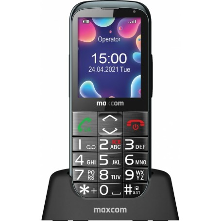 MaxCom MM724 5,59 cm (2.2") 85 g Nero Telefono per anziani (MM 724 4G)