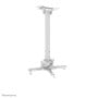 Neomounts CL25-540WH1 Supporto a soffitto beamer - alt. 60,5-90,5 cm - montaggio facile - mobilità completa