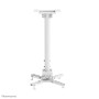 Neomounts CL25-540WH1 Supporto a soffitto beamer - alt. 60,5-90,5 cm - montaggio facile - mobilità completa