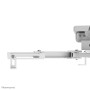 Neomounts CL25-530WH1 Supporto a soffitto beamer - alt. 25,5 cm - montaggio facile - mobilità completa