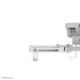 Neomounts CL25-530WH1 Supporto a soffitto beamer - alt. 25,5 cm - montaggio facile - mobilità completa