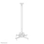 Neomounts CL25-550WH1 Supporto a soffitto beamer - alt. 74,5-114,5 cm - montaggio facile - mobilità completa