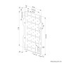 Neomounts AWL05-750BL Rack per hardware AV - universale