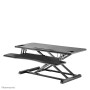 Neomounts Postazione di lavoro per rimanere in piedi o seduto (NS-WS300BLACK)