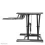 Neomounts Postazione di lavoro per rimanere in piedi o seduto (NS-WS300BLACK)