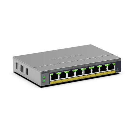 NETGEAR GS108EP Gestito L2/L3 Gigabit Ethernet (10/100/1000) Grigio (GS108EP-100EUS)