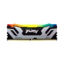 Kingston Technology FURY 24GB 8400MT/s DDR5 CL40 CUDIMM Renegade RGB Silver XMP (KF584CU40RSA-24)