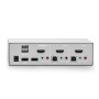 Lindy 39307 switch per keyboard-video-mouse (kvm) Argento (LINDY39307)