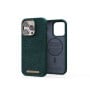 Njord byELEMENTS Salmon Leather Magsafe Case - iPhone 14 Pro - Green (NA43SL02)