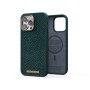 Njord byELEMENTS Salmon Leather Magsafe Case - iPhone 14 Pro Max - Green (NA44SL02)