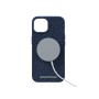 Njord byELEMENTS Salmon Leather Magsafe Case - iPhone 14 - Blue (NA41SL01)
