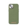 Njord byELEMENTS Suede Comfort+ Case - iPhone 14 Plus - Olive (NA42CM06)