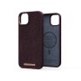 Njord byELEMENTS Salmon Leather Magsafe Case - iPhone 14 Plus - Rust (NA42SL03)