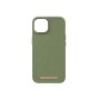 Njord byELEMENTS Suede Comfort+ Case - iPhone 14 - Olive (NA41CM06)