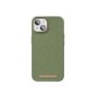 Njord byELEMENTS Suede Comfort+ Case - iPhone 14 - Olive (NA41CM06)