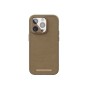 Njord byELEMENTS Suede Comfort+ Case - iPhone 14 Pro - Camel (NA43CM04)
