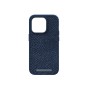 Njord byELEMENTS Salmon Leather Magsafe Case - iPhone 14 Pro -Blue (NA43SL01)