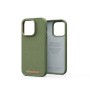 Njord byELEMENTS Suede Comfort+ Case - iPhone 14 Pro - Olive (NA43CM06)