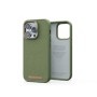 Njord byELEMENTS Suede Comfort+ Case - iPhone 14 Pro - Olive (NA43CM06)