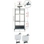 ITB OM36155 carrello e supporto multimediale Grigio Proiettore Trolley multimediale (TCBMFSGAS)