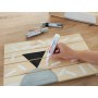 Edding E-5000922 marcatore permanente Punta smussata Bianco