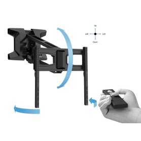 Multibrackets 9615 Supporto TV a parete 177,8 cm (70") Nero (MB9615)