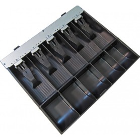APG Cash Drawer VPK-15B-2A-BX vassoio per cassa Nero