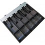 APG Cash Drawer VPK-15B-2A-BX vassoio per cassa Nero