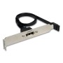Hamlet Kit E-Sata convertitore porta Sata in porta eSATA esterna per computer Desktop (XSATAFRM)