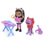 Gabby's Dollhouse Set Art Studio con 2 personaggi giocattolo, 2 accessori, scatola con sorpresa e mobile, giocattolo per bambini (6060476)