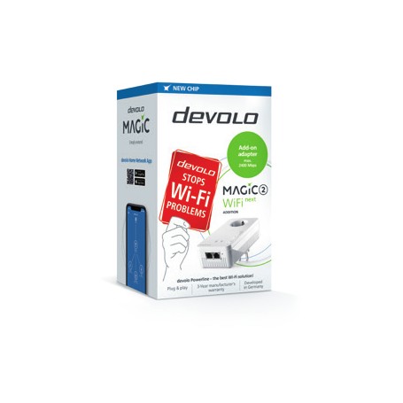 Devolo Magic 2 Wifi next Single 1200 Mbit/s Collegamento ethernet LAN Wi-Fi Bianco 1 pz (8610)