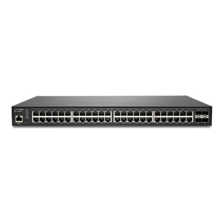 SonicWall SWS14-48FPOE Gestito L2 Gigabit Ethernet (10/100/1000) Supporto Power over Ethernet (PoE) 1U Nero (02-SSC-4874)