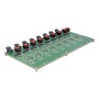 Delock M.2 Testboard für 8 x NVMe Key M SSD mit SFF-8643 Anschluss (61073)